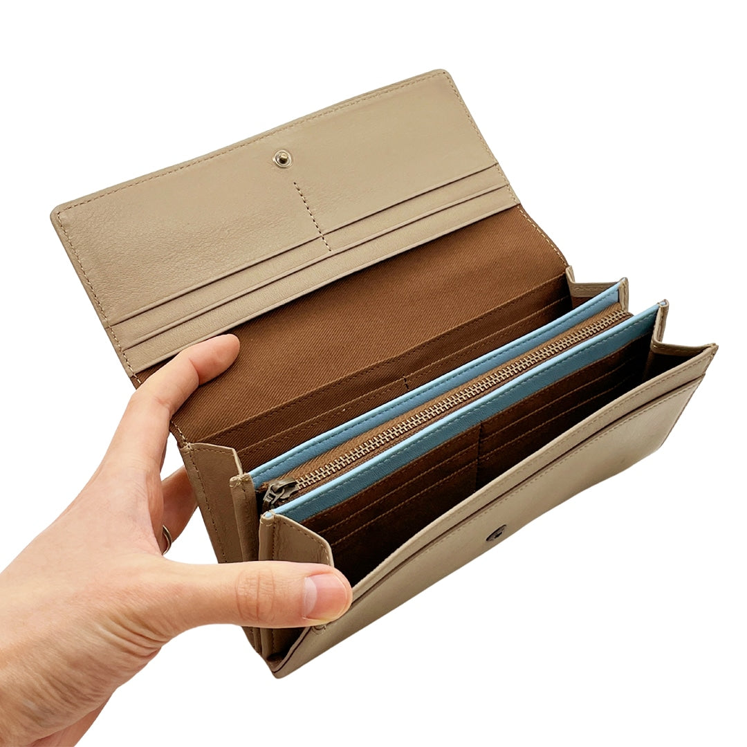 【MOOMIN】ムーミン 本革 長財布 ナダヤ【PATCH WORK】[mm-005]