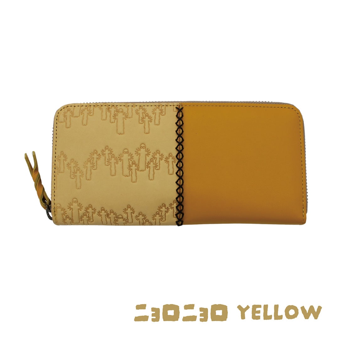 【MOOMIN】ムーミン 本革 ラウンド長財布【PATTERN】[mm-007]