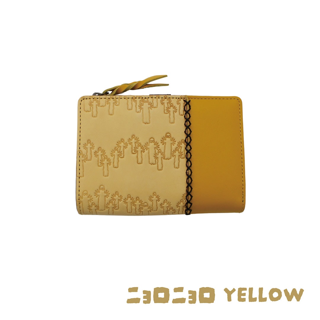 【MOOMIN】ムーミン 本革 二つ折り財布【PATTERN】[mm-008]