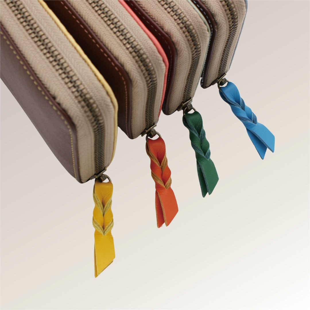 【MOOMIN】ムーミン 本革 ラウンド長財布【PATTERN】[mm-007]