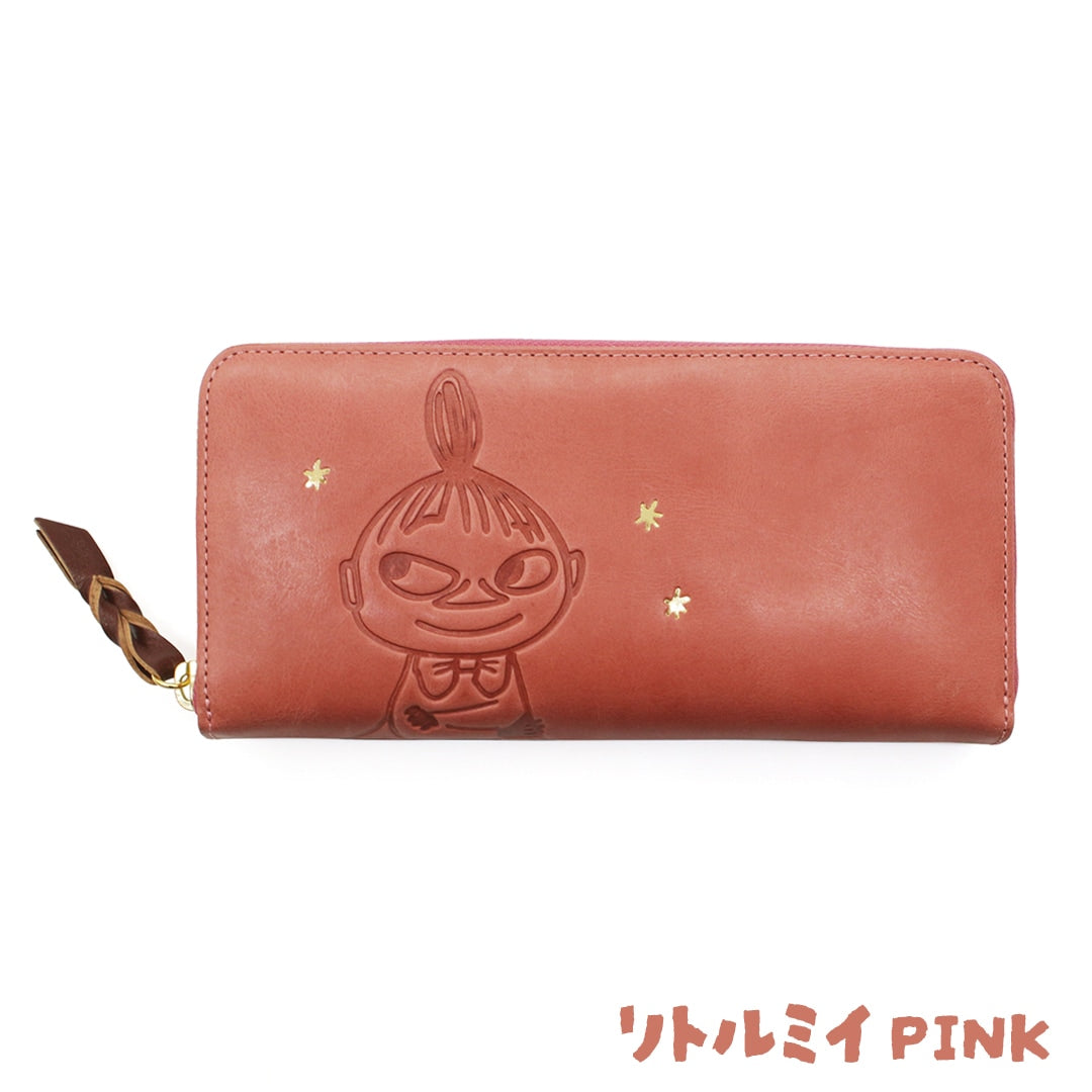 【MOOMIN】ムーミン 本革 ラウンド長財布【STANDARD】[mm-2013]
