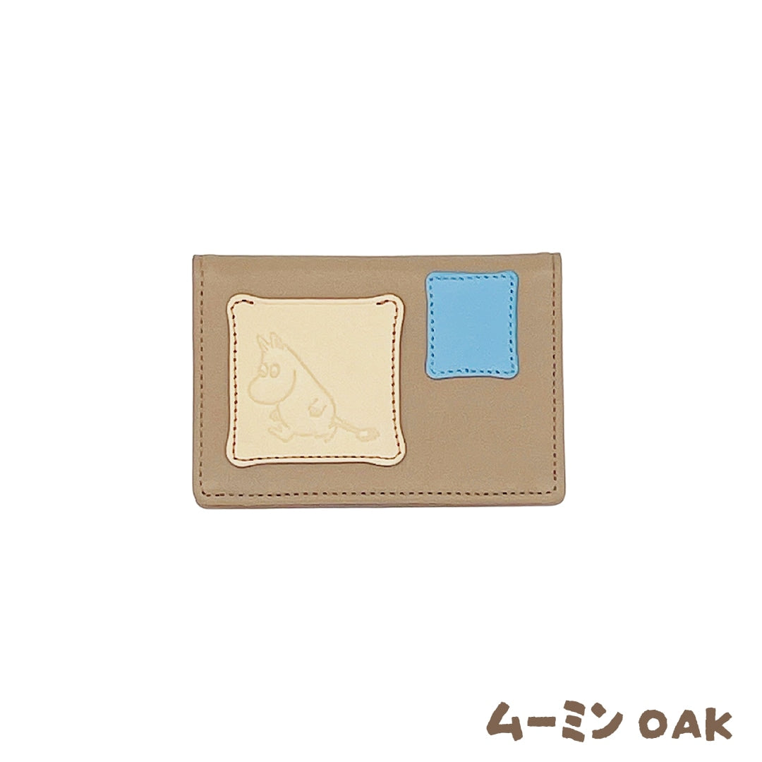 【MOOMIN】ムーミン 本革 パスケース ナダヤ【PATCH WORK】[mm-006]