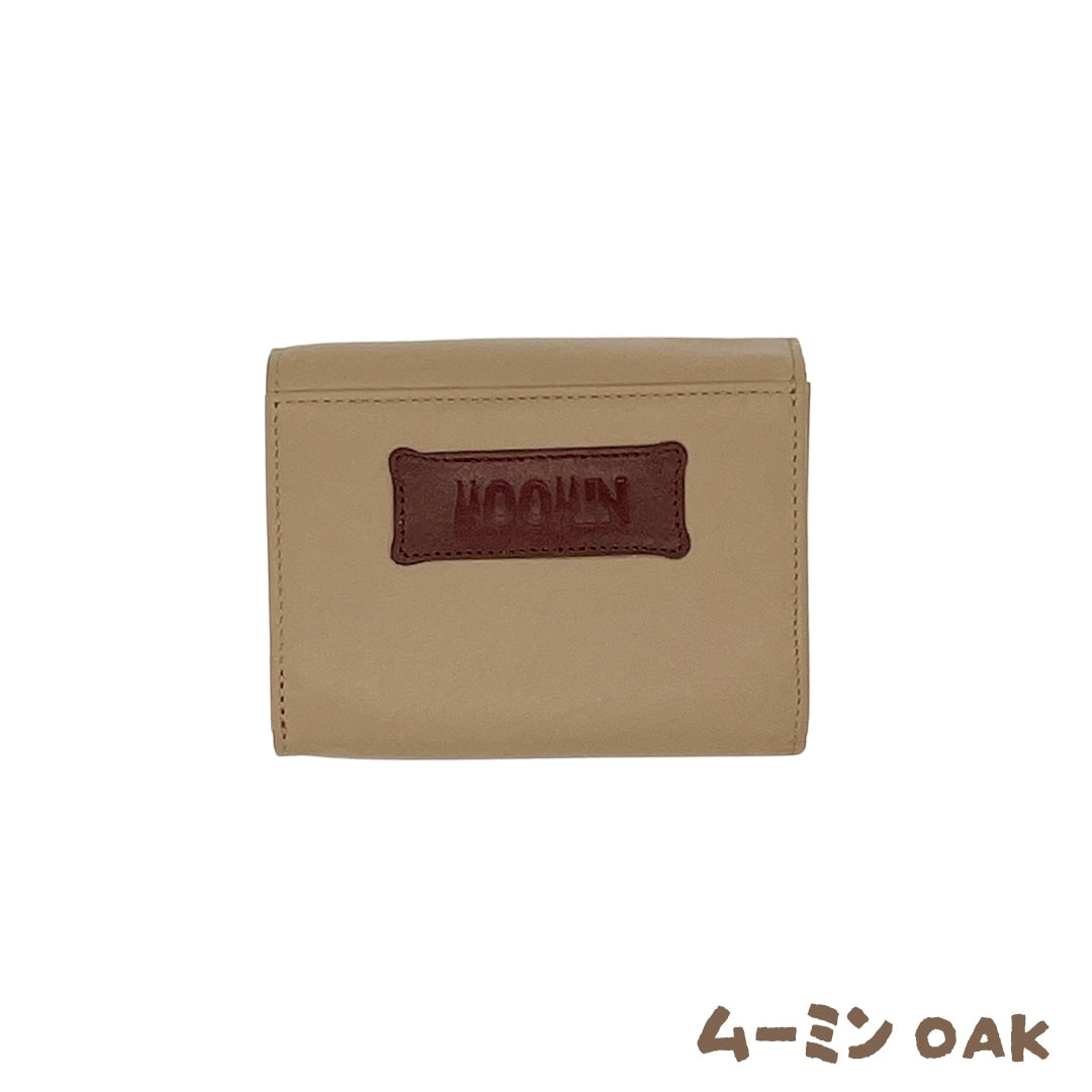 【MOOMIN】ムーミン 本革 二つ折り財布 ナダヤ【PATCH WORK】[mm-004]