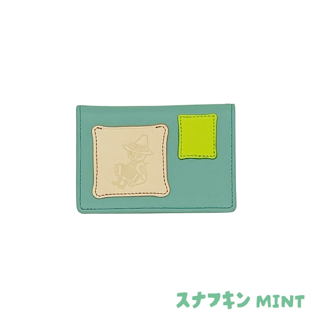 【MOOMIN】ムーミン 本革 パスケース ナダヤ【PATCH WORK】[mm-006]