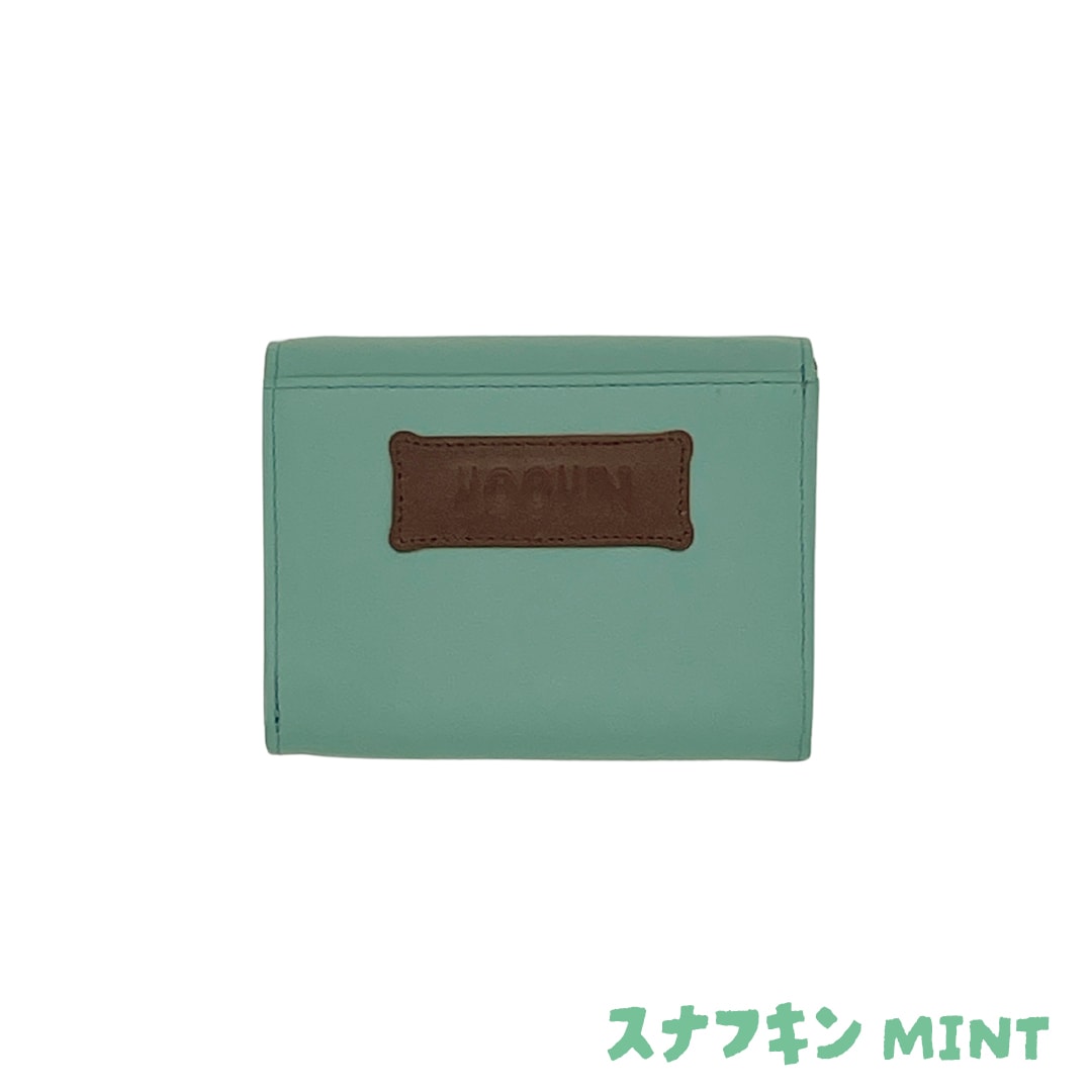 【MOOMIN】ムーミン 本革 二つ折り財布 ナダヤ【PATCH WORK】[mm-004]