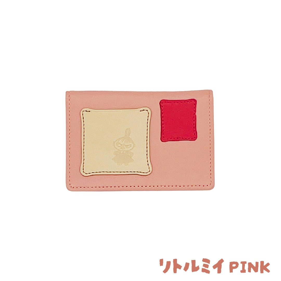 【MOOMIN】ムーミン 本革 パスケース ナダヤ【PATCH WORK】[mm-006]