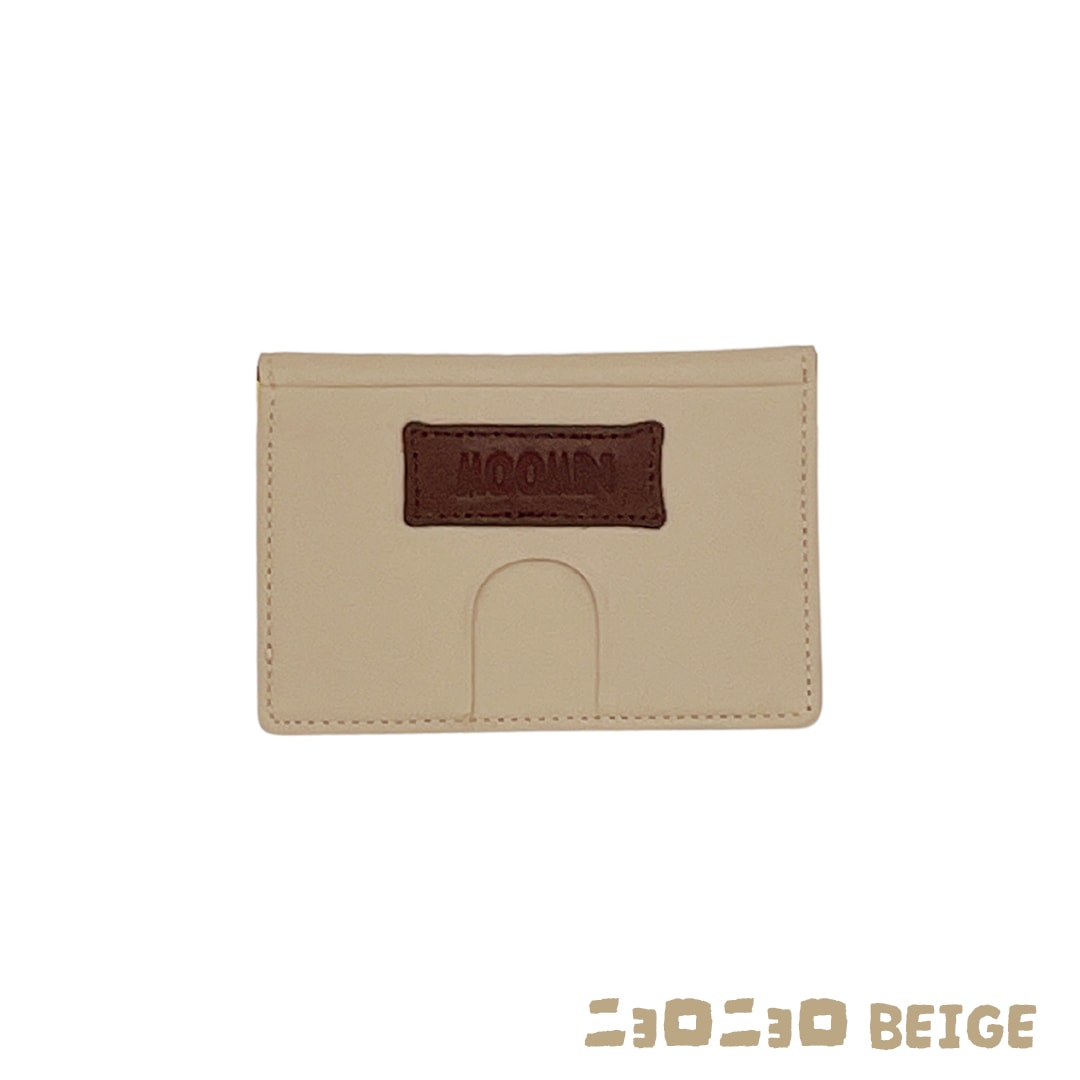 【MOOMIN】ムーミン 本革 パスケース ナダヤ【PATCH WORK】[mm-006]
